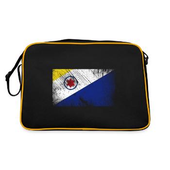 Pavillon Bonaire - Vintage Grunge - Sac Retro - noir/or - Dos