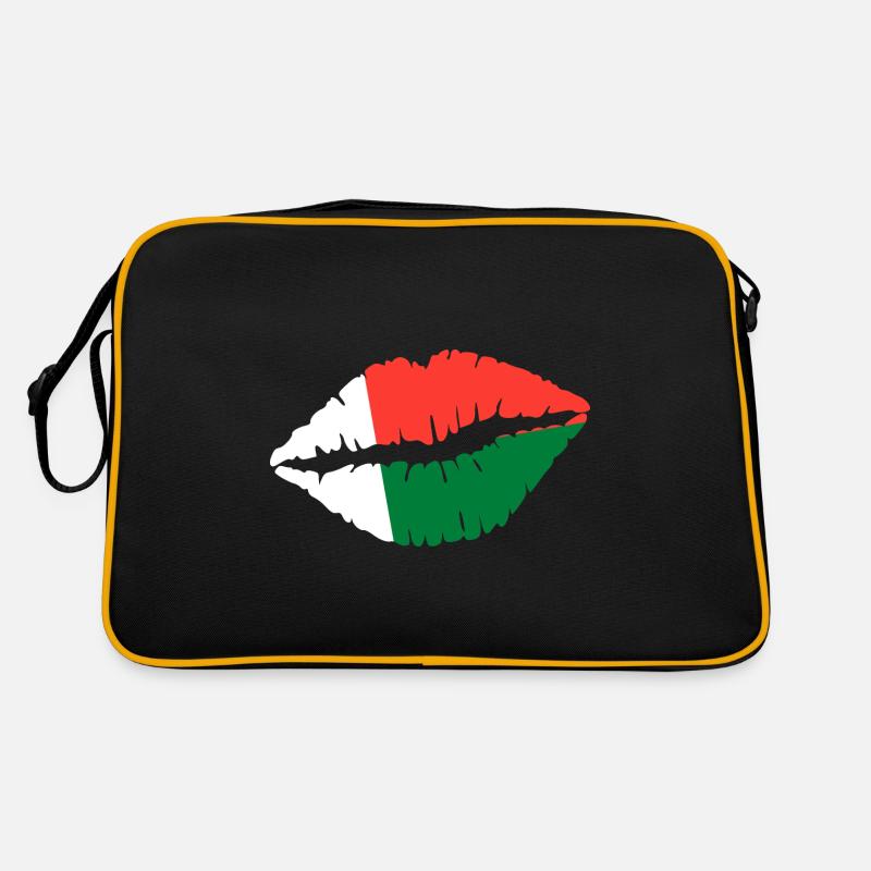 Madagascar flag, gift Retro Bag