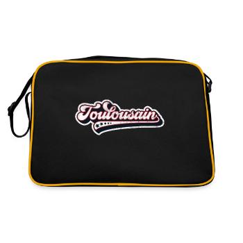 Toulouse, Toulousain ! 31, 5 étoiles Vintage. - Sac Retro - noir/or - Dos
