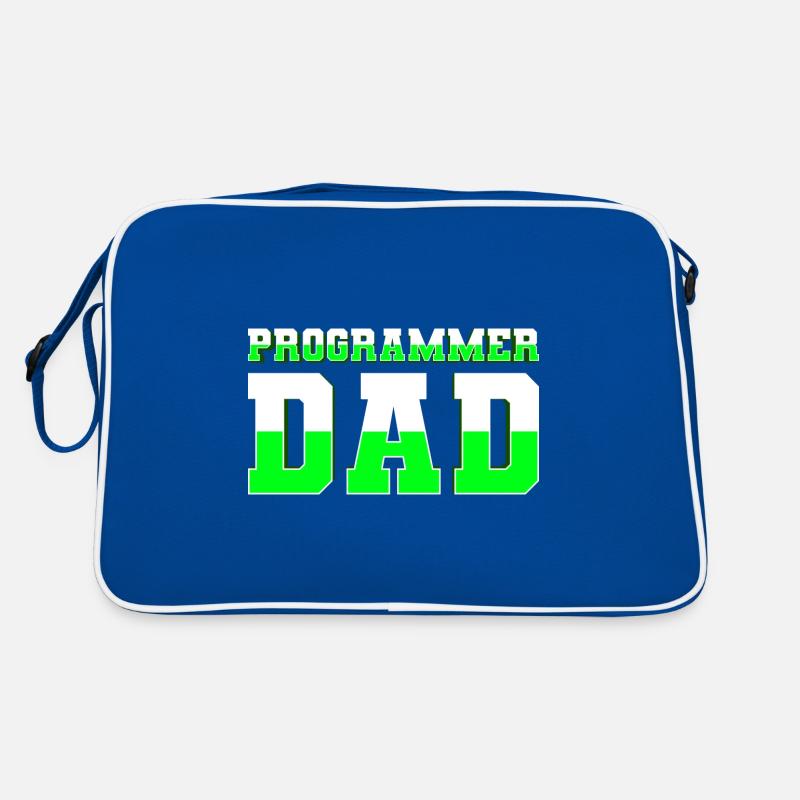 Programmierer Coder Software Entwickler Retro Tasche