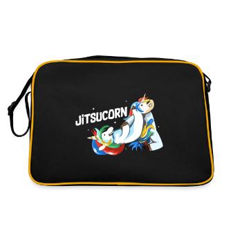 Martial arts judo jiu jitsu karate - Retro Bag - black/gold - Back