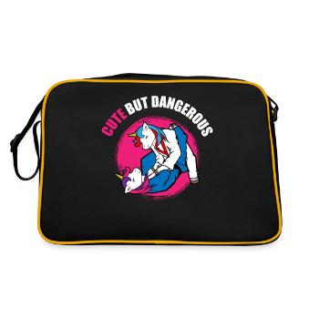 Martial arts judo jiu jitsu karate - Retro Bag - black/gold - Back