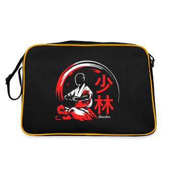 Martial arts Shaolin - Retro Bag - black/gold - Back