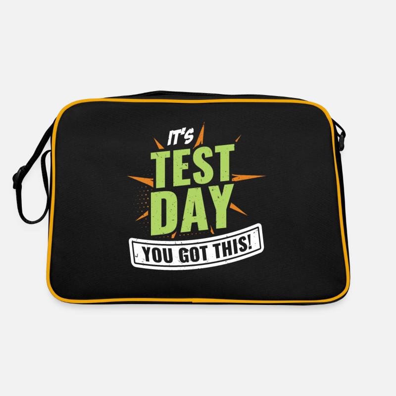 Funny Testing Teacher Preschool Teacher Retro Tasche