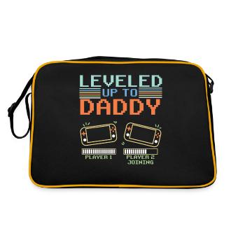 Level Up To Daddy 2020 I'm Going To Be A Dad To Be - Retro Bag - black/gold - Back
