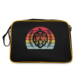 Baril de bière artisanale Retro Sunset Keg Home Brew - Sac Retro - noir/or - Dos
