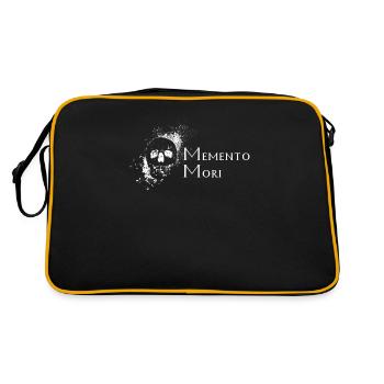 Mortalité - Memento Mori - Sac Retro - noir/or - Dos