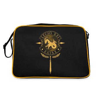Legio XXI Rapax - Légion romaine - Sac Retro - noir/or - Dos