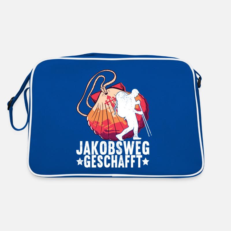 Jakobsweg Pilgern Retro Tasche