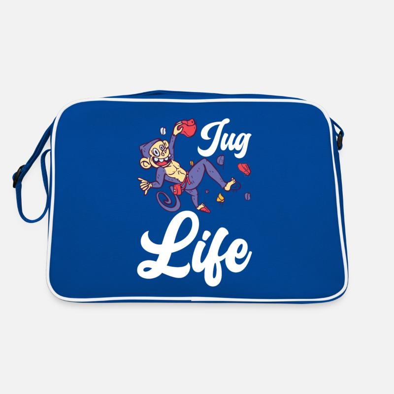 Climbing Climbers Retro Bag
