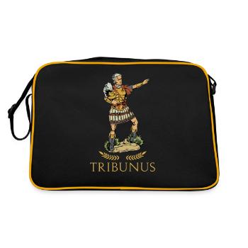 Officier romain - Tribuneus - Sac Retro - noir/or - Dos