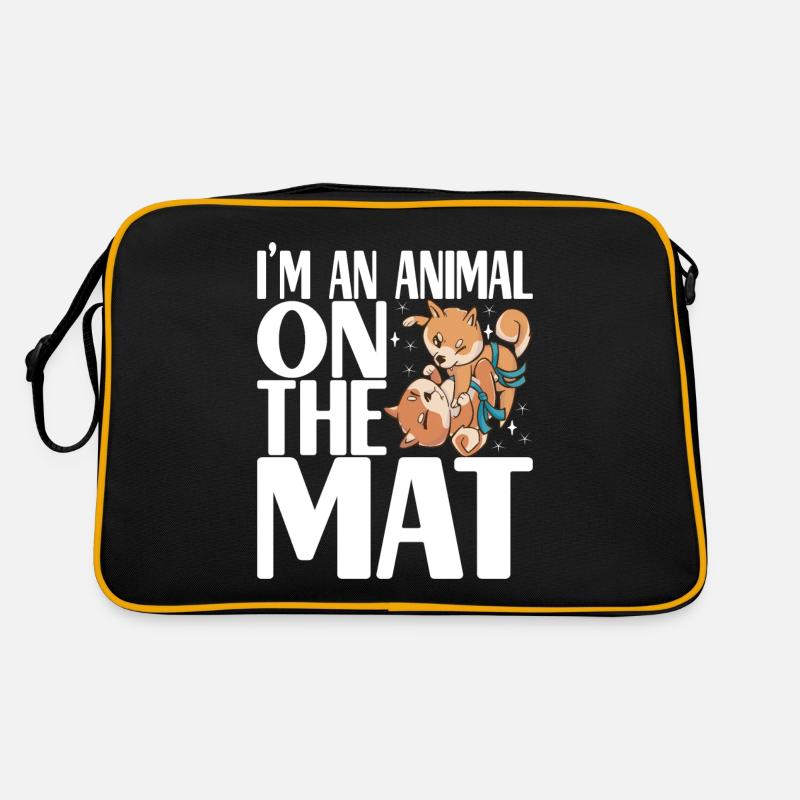 Brazilian Jiu Jitsu Grappling - Retro Bag - black/gold