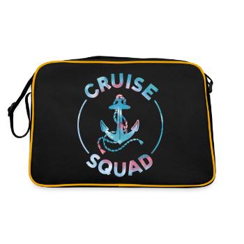 First Time Cruiser Cruise 2022 Tie Dye Print - Sac Retro - noir/or - Dos