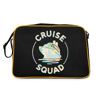 First Time Cruiser Cruise 2022 Tie Dye Print - Sac Retro - noir/or - Dos