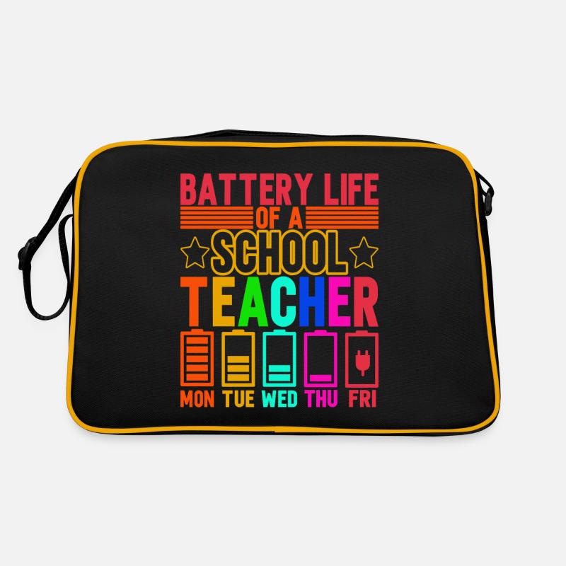 Enseignant Enseignant Sac Retro