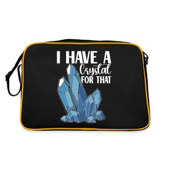 Yoga Yogi Relax - Retro Bag - black/gold - Back