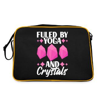 Yoga Yogi Relax - Retro Bag - black/gold - Back
