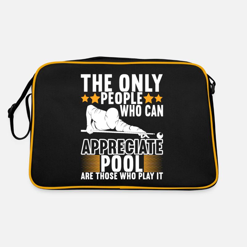 Pool Billard Retro Tasche