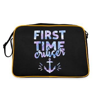 First Time Cruiser Cruise 2022 Tie Dye Print - Sac Retro - noir/or - Dos