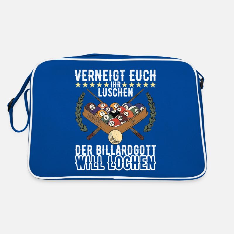 Pool Billard Retro Tasche