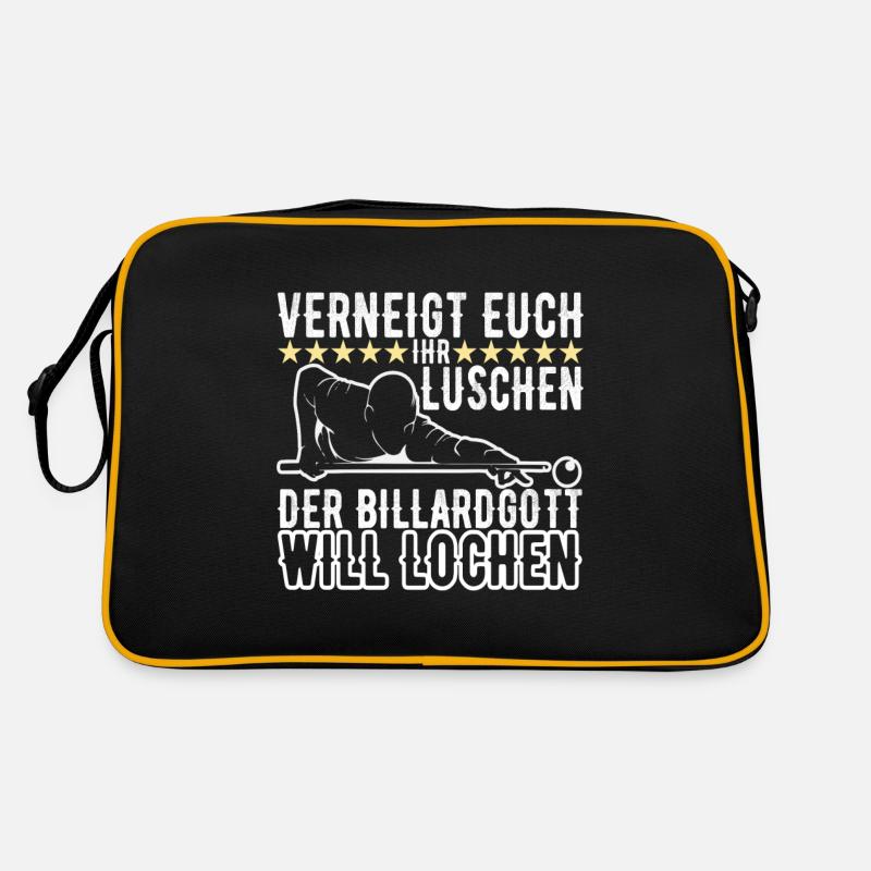 Pool Billard Retro Tasche