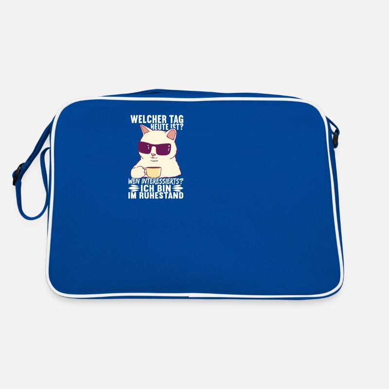Rentner Rente Retro Tasche