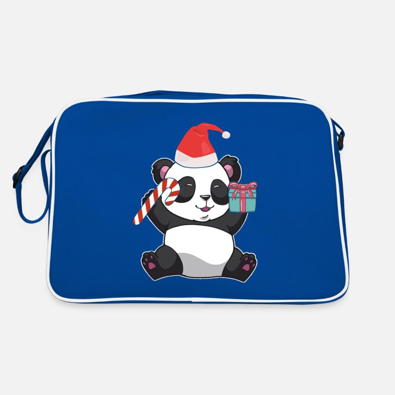 Panda de Noël Sac Retro