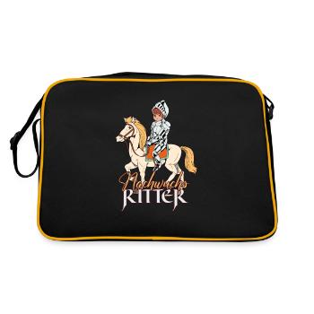 Knight Boy - Offspring Knight - Retro Bag - black/gold - Back