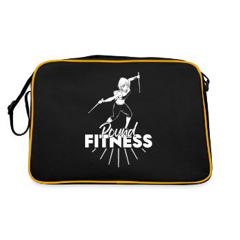 Entraînement avec pilons - Pound Fitness - Sac Retro - noir/or - Dos