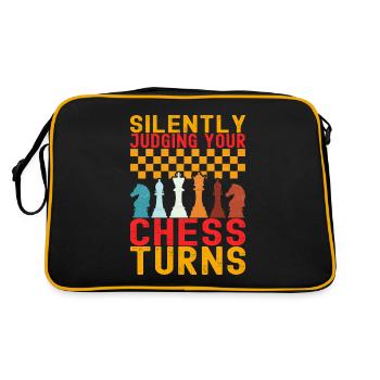 Chess Chess Players - Retro Bag - black/gold - Back