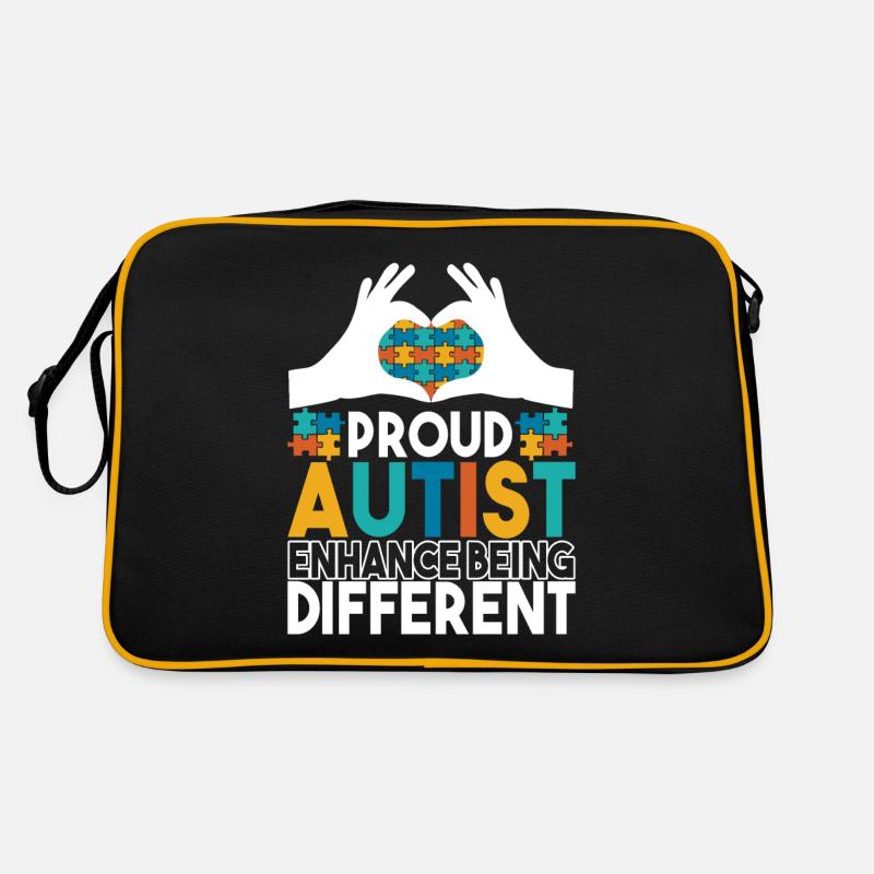 Autisme autistique Autiste Sac Retro
