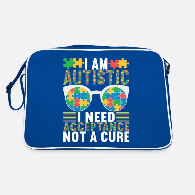 Autistic Autism Autistic Retro Bag