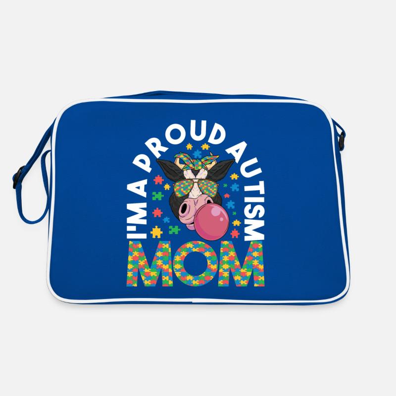 Autist Autismus Mutter Autistisch Retro Tasche