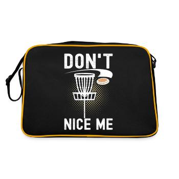 Disc Golf Disc Golfer - Retro Bag - black/gold - Back