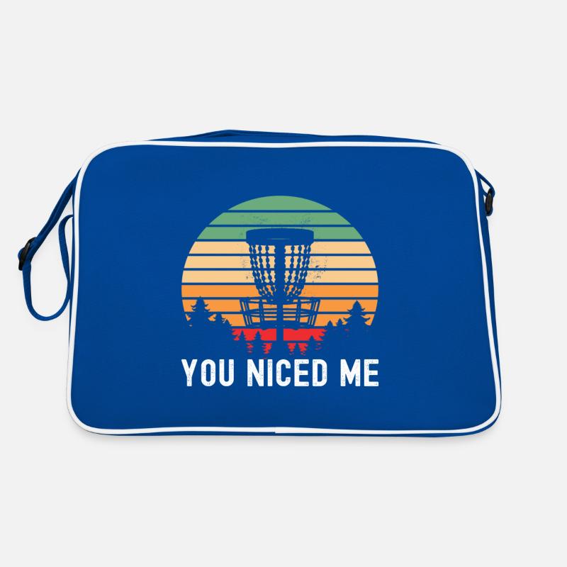 Disc Golf Disc Golfer Retro Bag