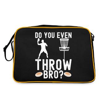 Disc Golf Disc Golfer - Retro Bag - black/gold - Back