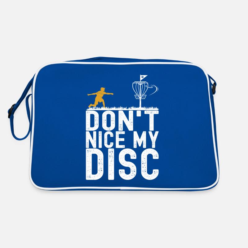 Disc Golf Disc Golfer Retro Bag