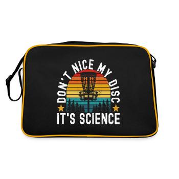 Disc Golf Disc Golfer - Retro Bag - black/gold - Back