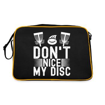 Disc Golf Disc Golfer - Retro Bag - black/gold - Back