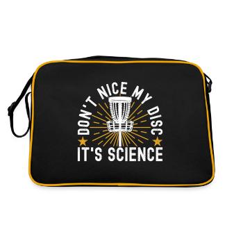 Disc Golf Disc Golfer - Retro Bag - black/gold - Back