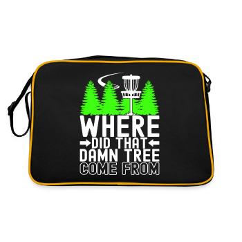Disc Golf Disc Golfer - Retro Bag - black/gold - Back