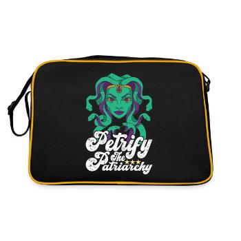 Féminisme Féministe Féministe - Sac Retro - noir/or - Dos