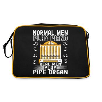 Organ Organist Organ Player - Retro Bag - black/gold - Back