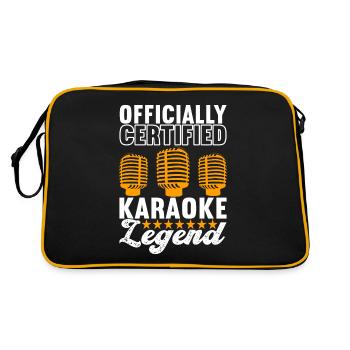 Karaoke Karaoke Evening - Retro Bag - black/gold - Back