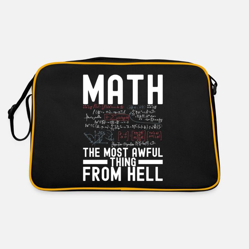 Professeur de mathématiques Mathématiques Sac Retro