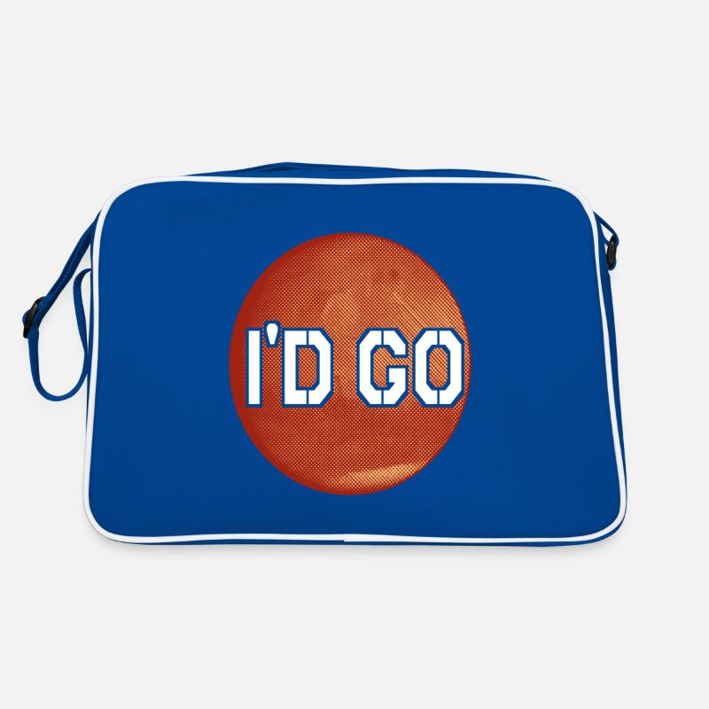 Mars Planet Retro Tasche