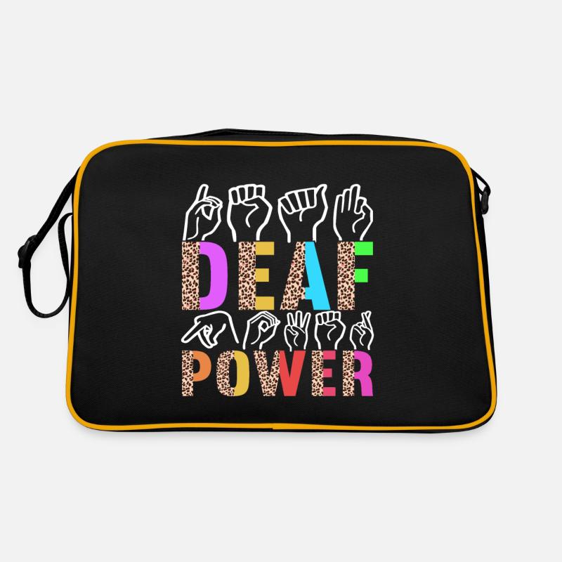 Deaf Deaf-mute Deaf Retro Bag