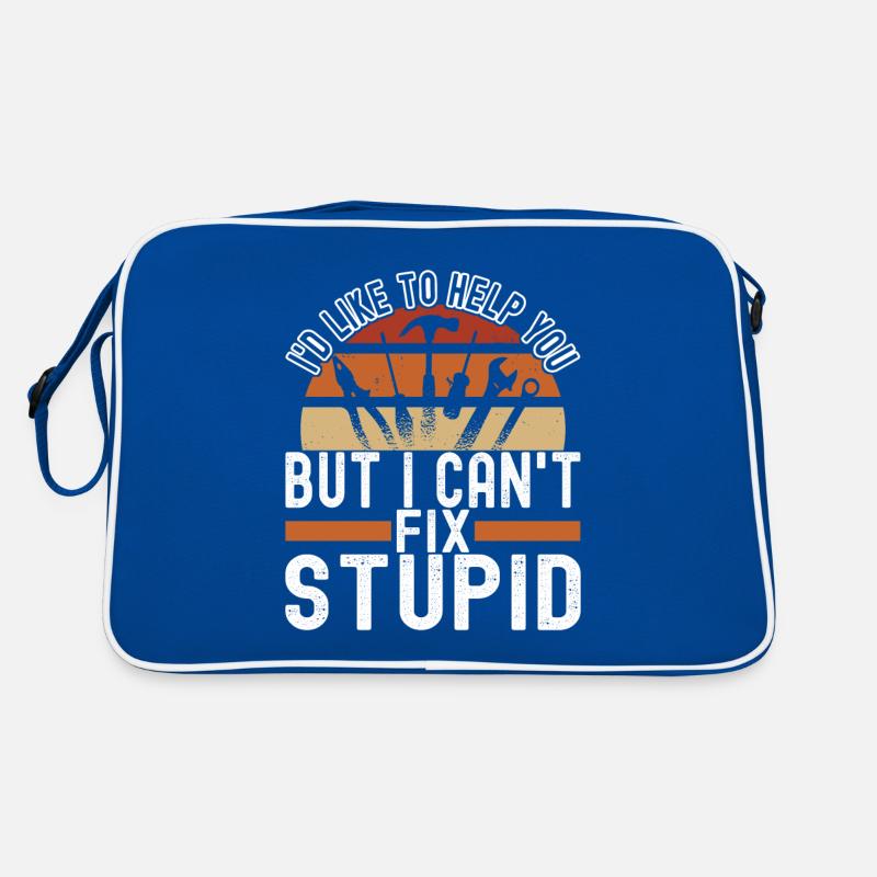 Handwerker Hobbyhandwerker Werkzeug Retro Tasche