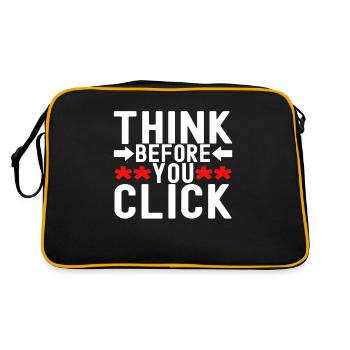 Programmer Cyber Security - Retro Bag - black/gold - Back