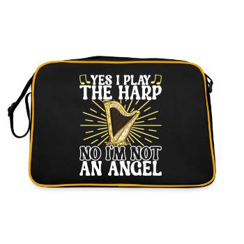 Harp Harp Player - Retro Bag - black/gold - Back